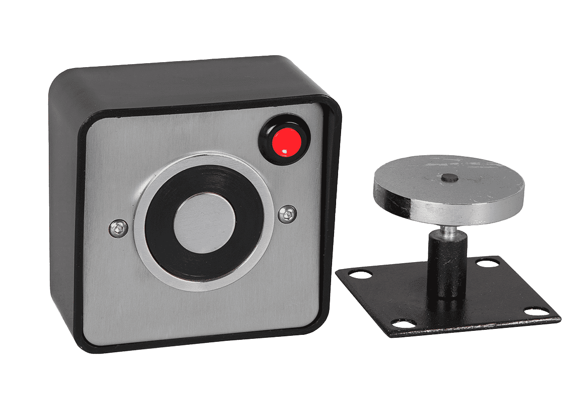 RGL DR-01-BK Black Fire Door Hold Open Magnet 24 VDC