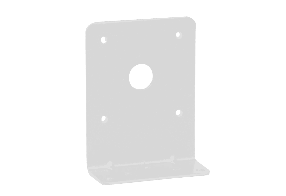 RGL DR-01-BKT/W White Floor Mount Bracket for DR-01-W Door Hold Open Magnet