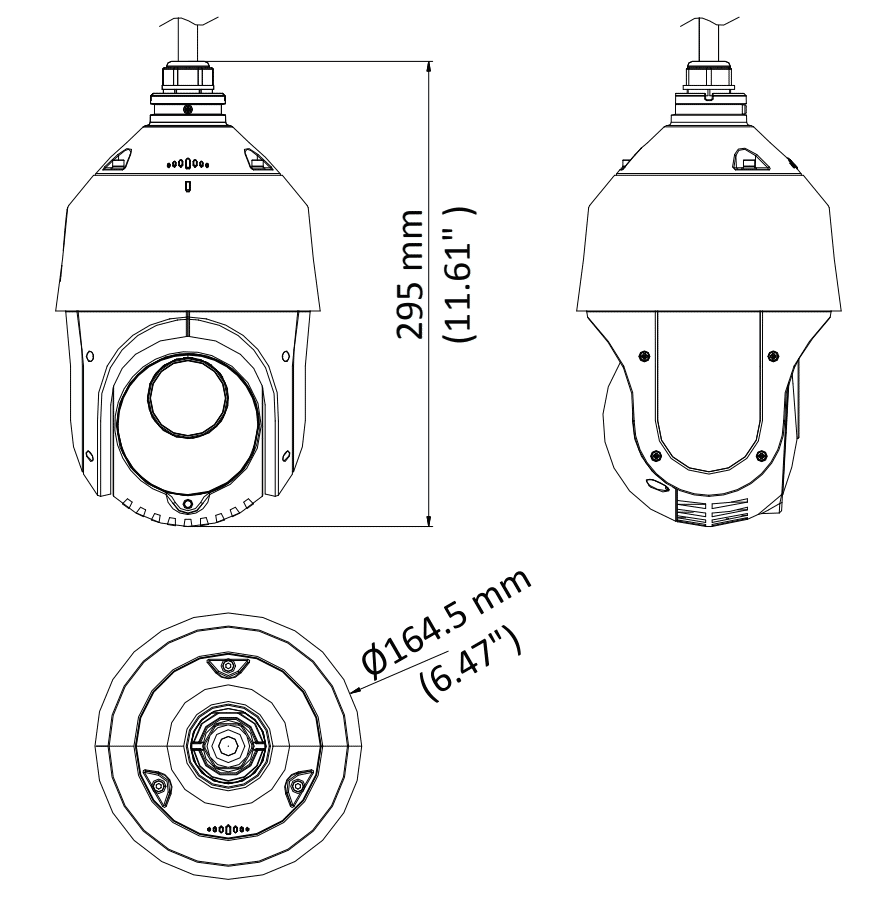 Hikvision DS2AE4225TID 2MP TVI 25x PTZ Dome Camera