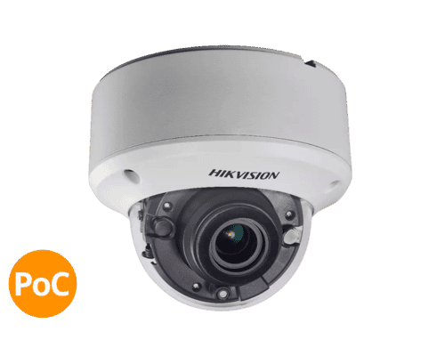 Hikvision DS-2CC52D9T-AVPIT3ZE 2MP TVI PoC Dome 2.8-12mm MFZ