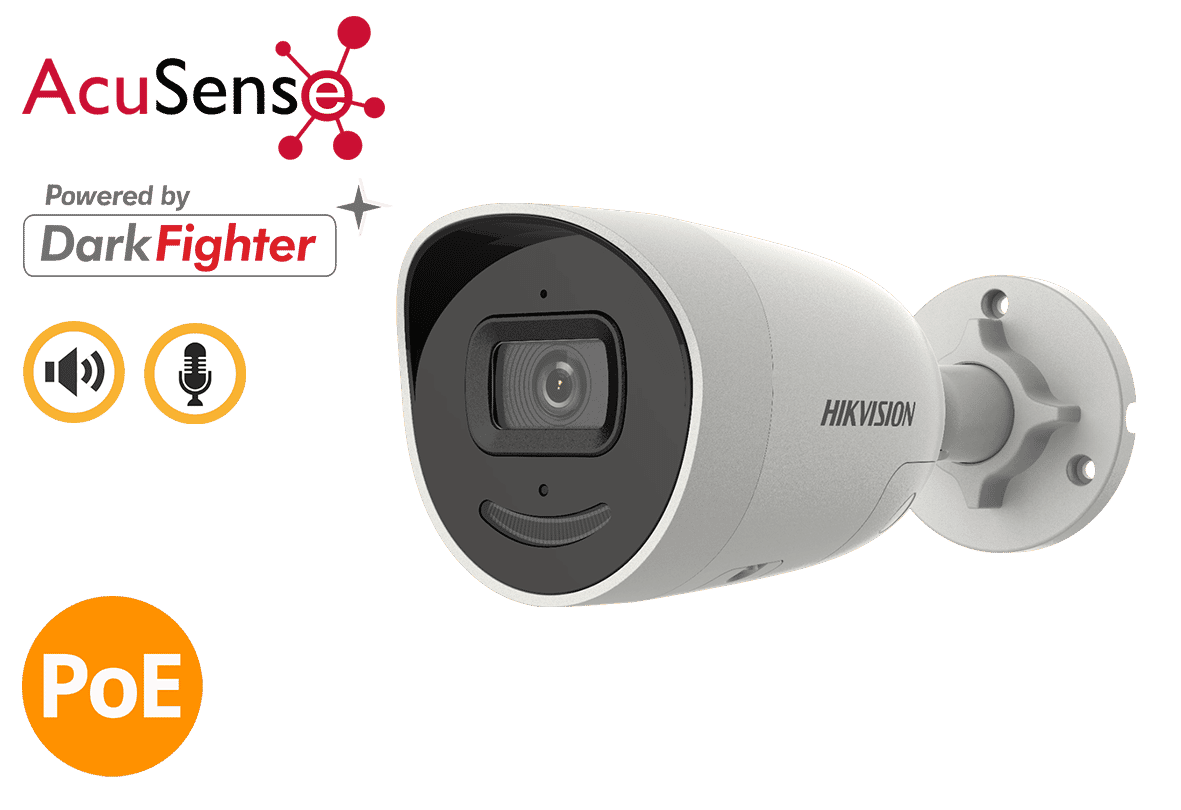 Hikvision DS-2CD2046G2-IU/SL 4MP IP Mini Acusense Bullet 4.0mm
