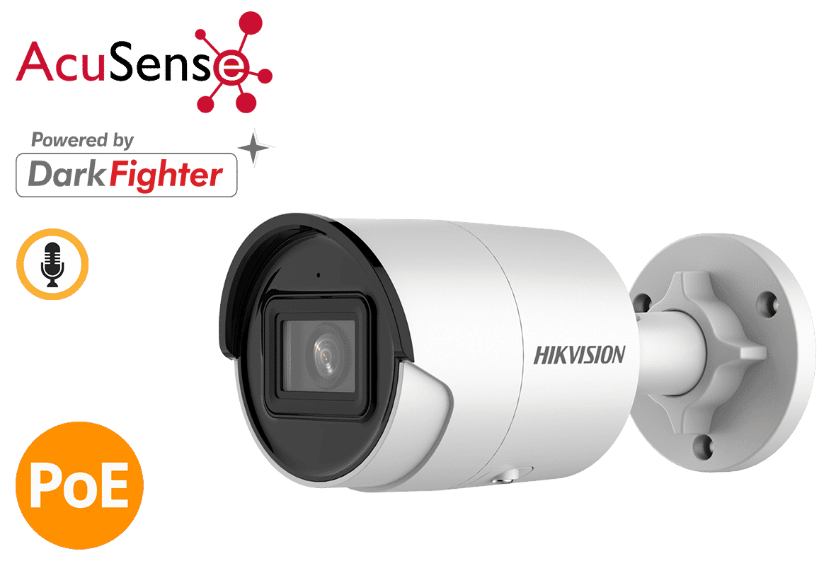 Hikvision DS-2CD2066G2-IU 6MP IP Acusense Mini Bullet 2.8mm