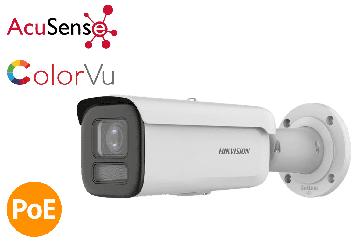 Hikvision DS-2CD2647G2T-LZS 4MP IP Acusense ColorVu Bullet 2.8-12 MFZ