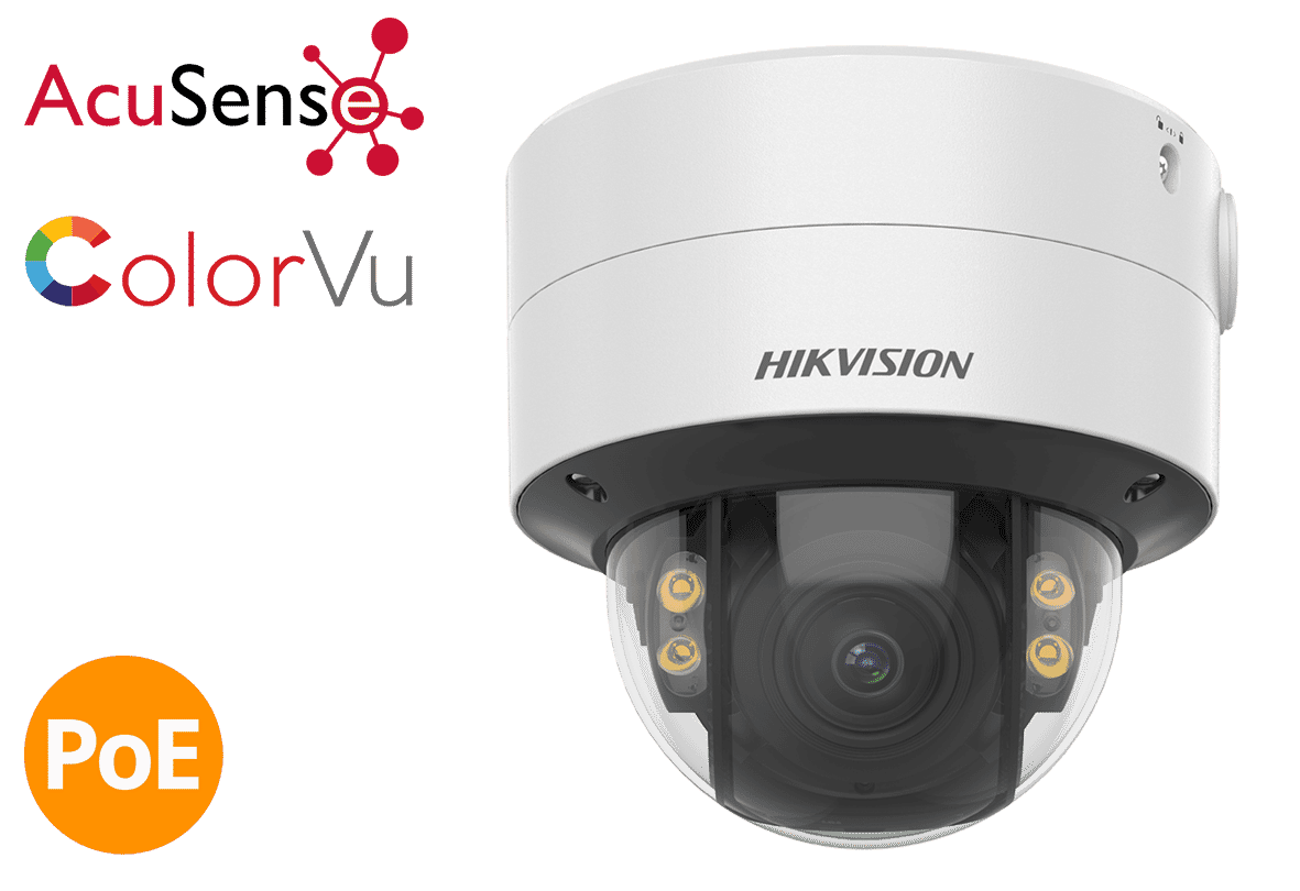 Hikvision DS-2CD2747G2-LZS 4MP IP ColorVu Dome 3.6-9mm MFZ