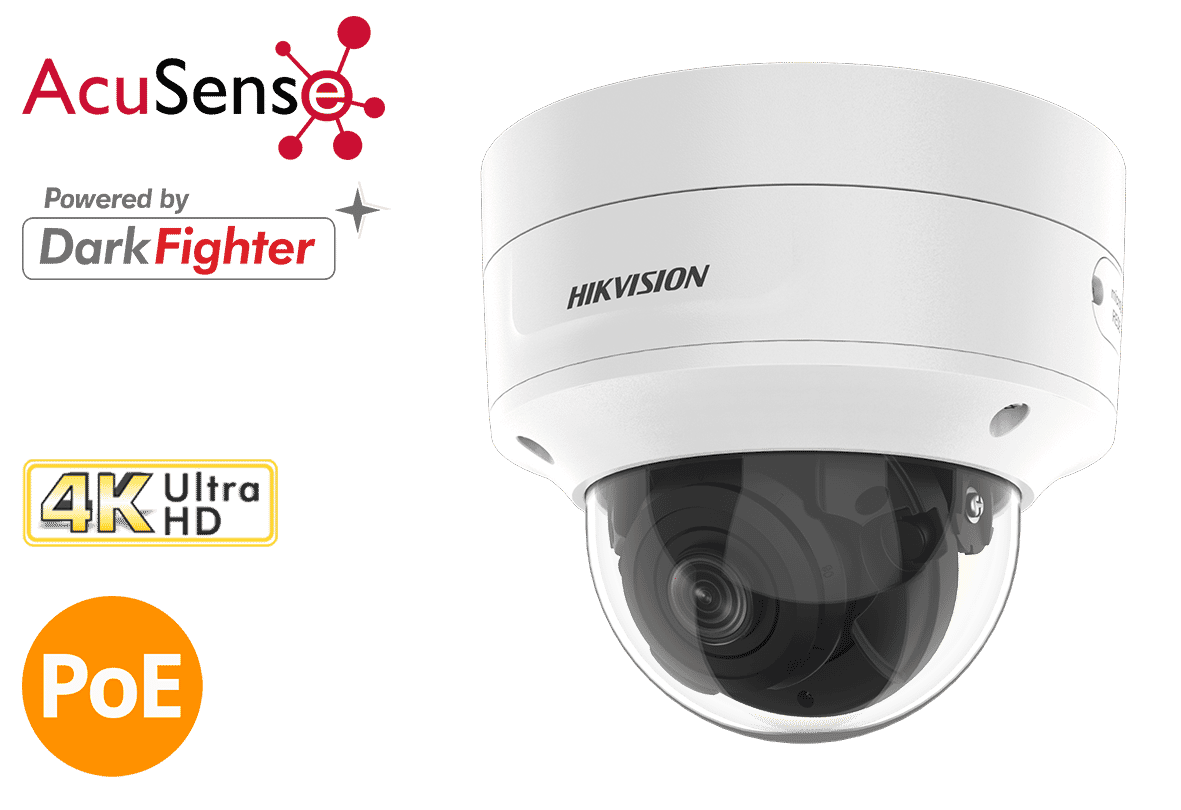 Hikvision DS-2CD2786G2-IZS 8MP IP Acusense Dome 2.8-12mm MFZ