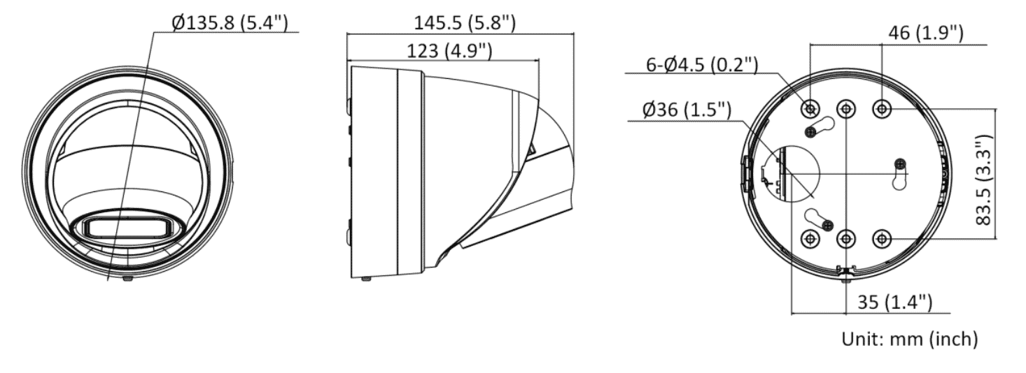 Hikvision DS-2CD2H66G2-IZS 6MP IP Turret 2.8-12mm MFZ