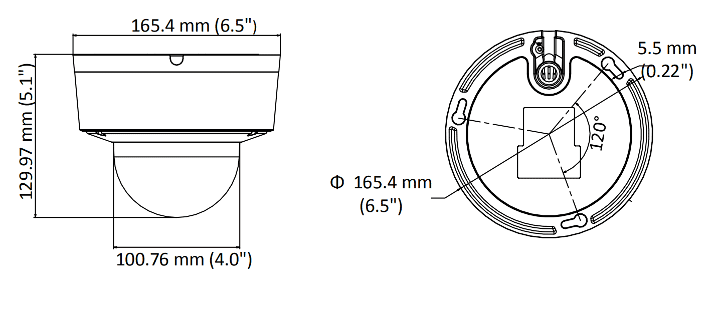 Hikvision DS-2CD6626DS-IZHS 2MP IP Anti-corrosion Dome 2.8-12mm MFZ