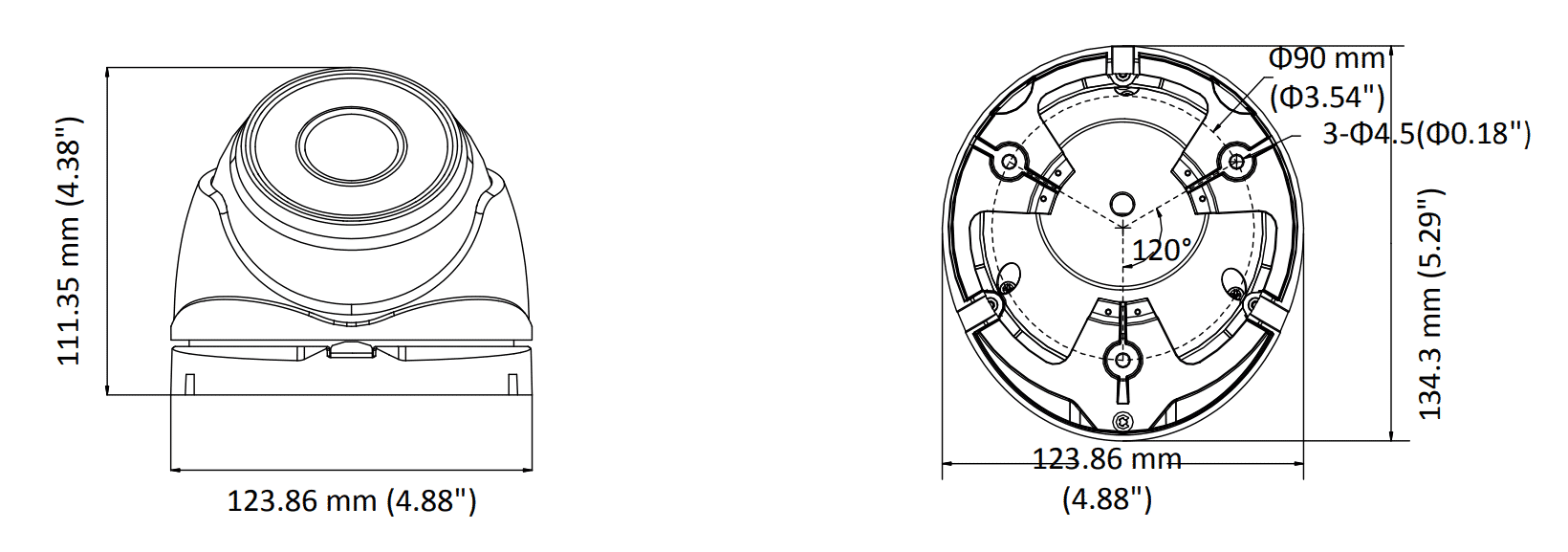 Hikvision DS-2CE56D8T-IT3ZE 2MP TVI Turret 2.8-12mm MFZ