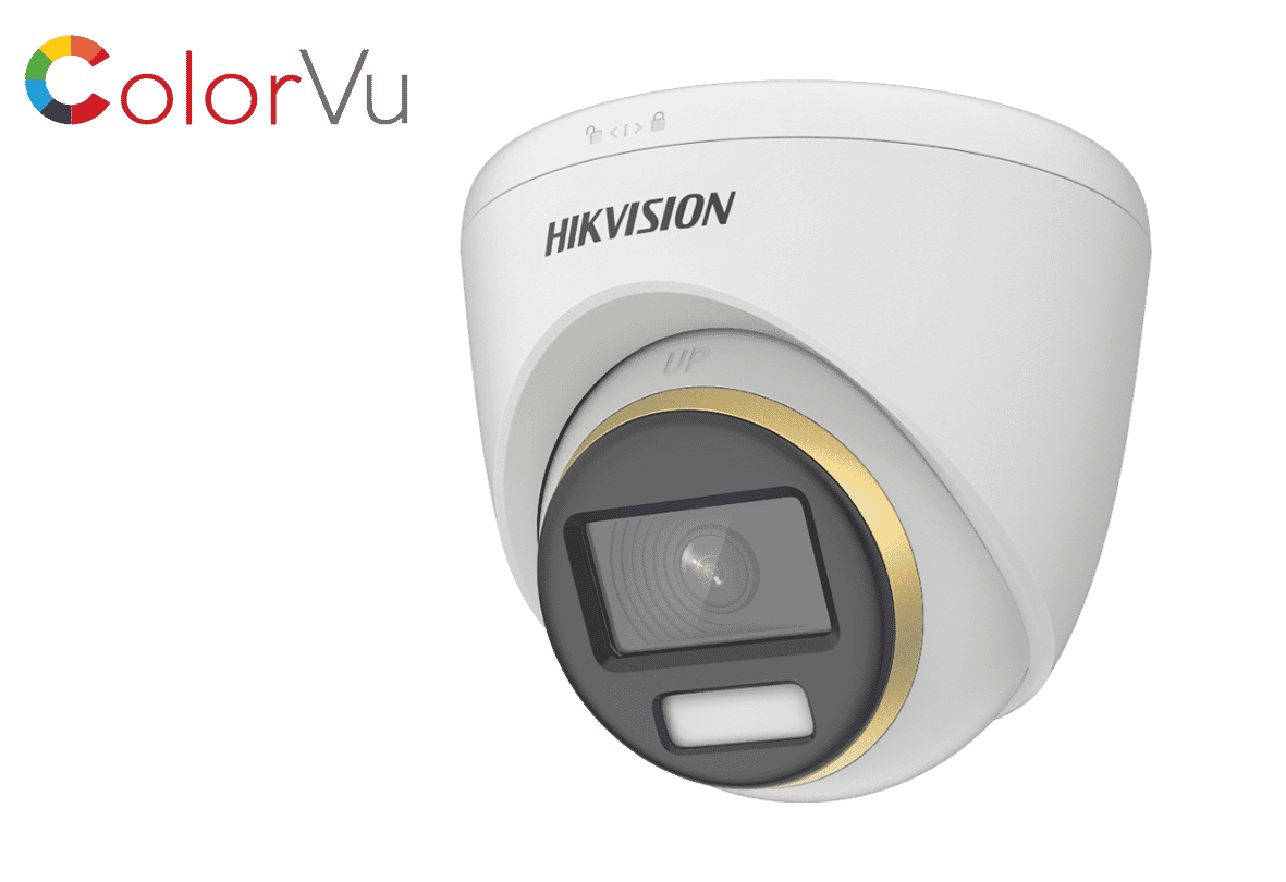 Hikvision DS-2CE72DF3T-F 2MP TVI ColorVu Turret Camera 2.8MM