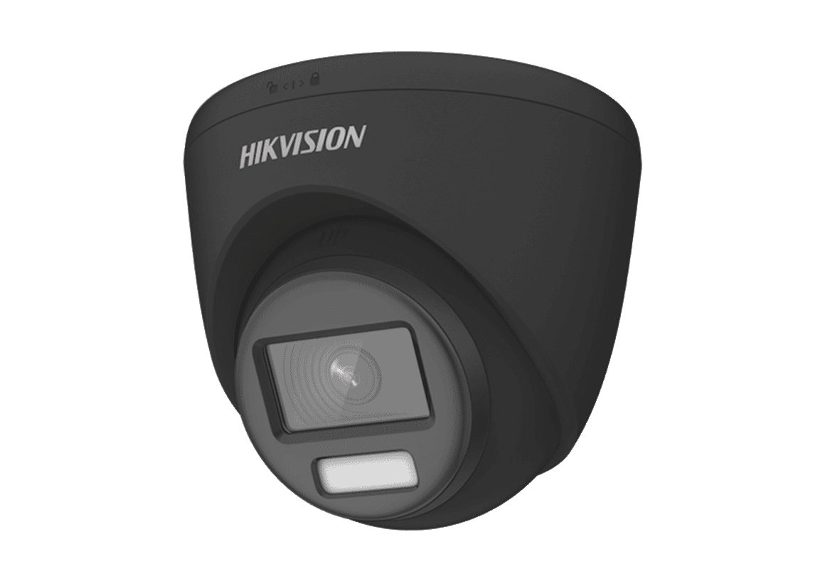 Hikvision DS-2CE72KF0T-FS BLACK 5MP 3K 16:9 TVI ColorVu Turret 2.8mm ...