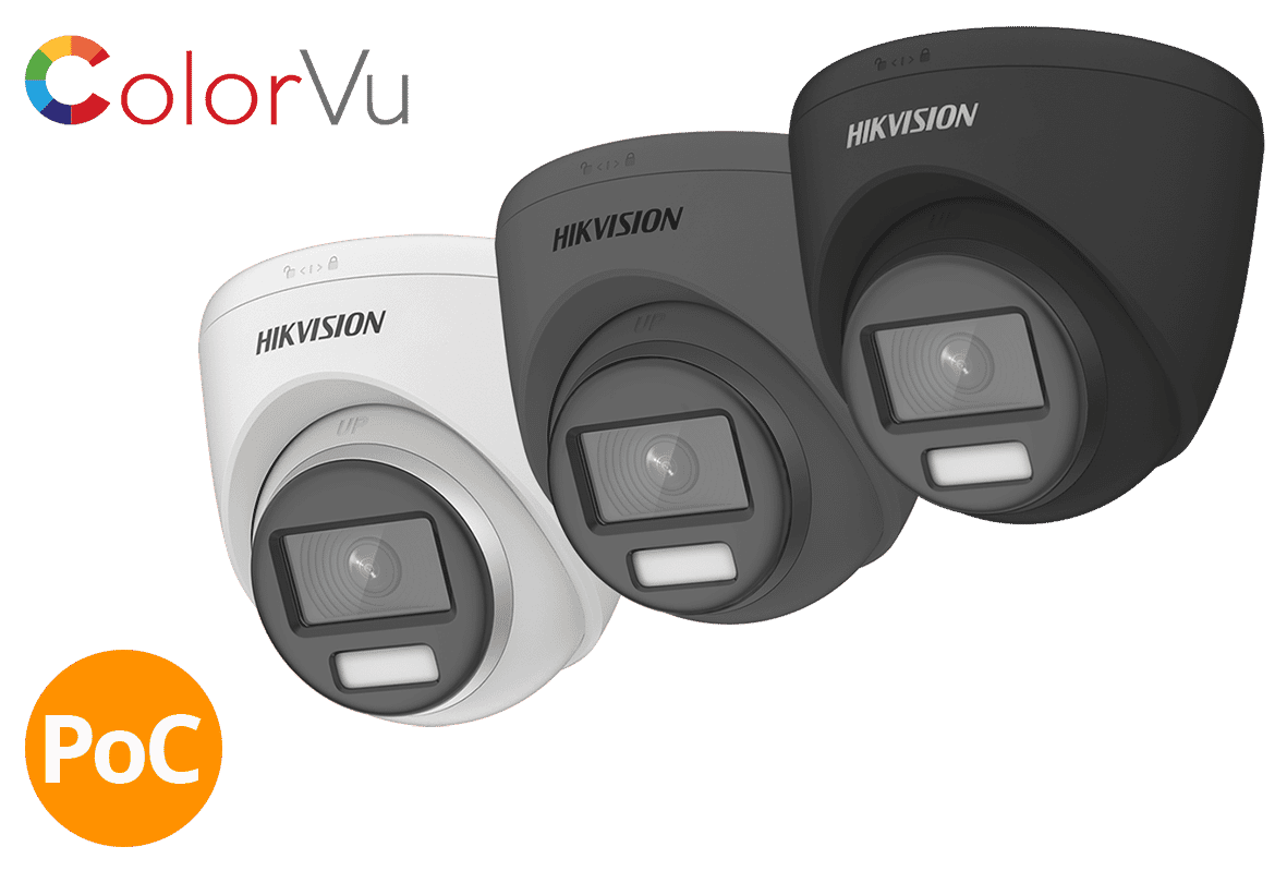 Hikvision DS-2CE72KF3T-E 5MP 3K TVI Colorvu PoC Turret