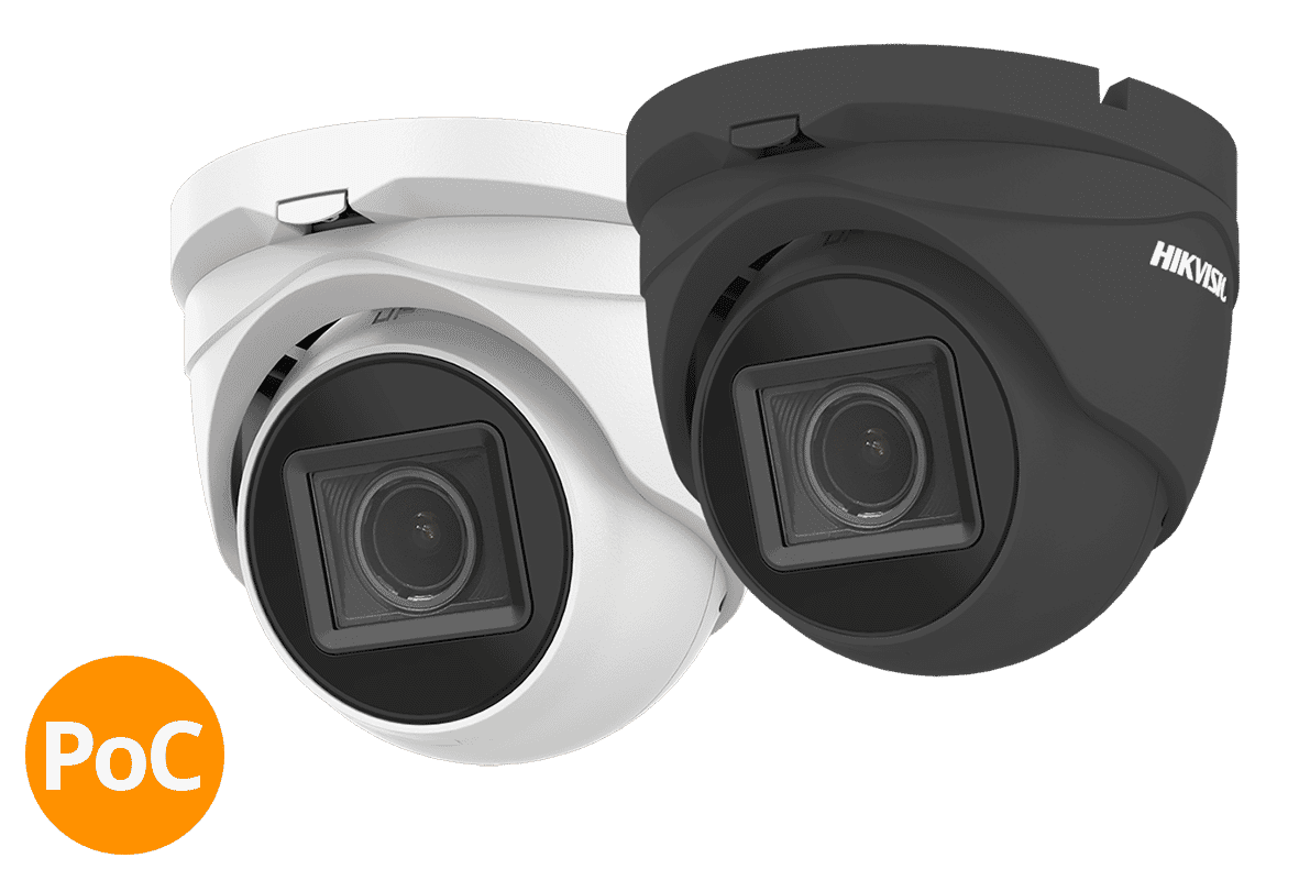 Hikvision DS-2CE79H0T-IT3ZE 5MP TVI PoC Turret Camera 2.8-12mm MFZ