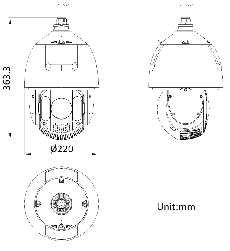Hikvision DS-2DE7A432IW-AEB 4MP IP Acusense PTZ with 32x Zoom