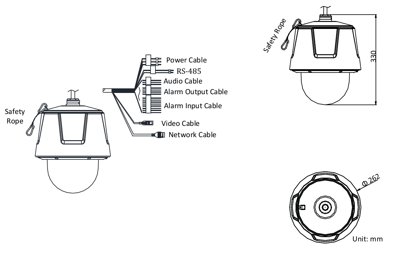 Hikvision DS-2DT6223-AELY 2MP IP Anti-corrosion PTZ Dome 23x Zoom