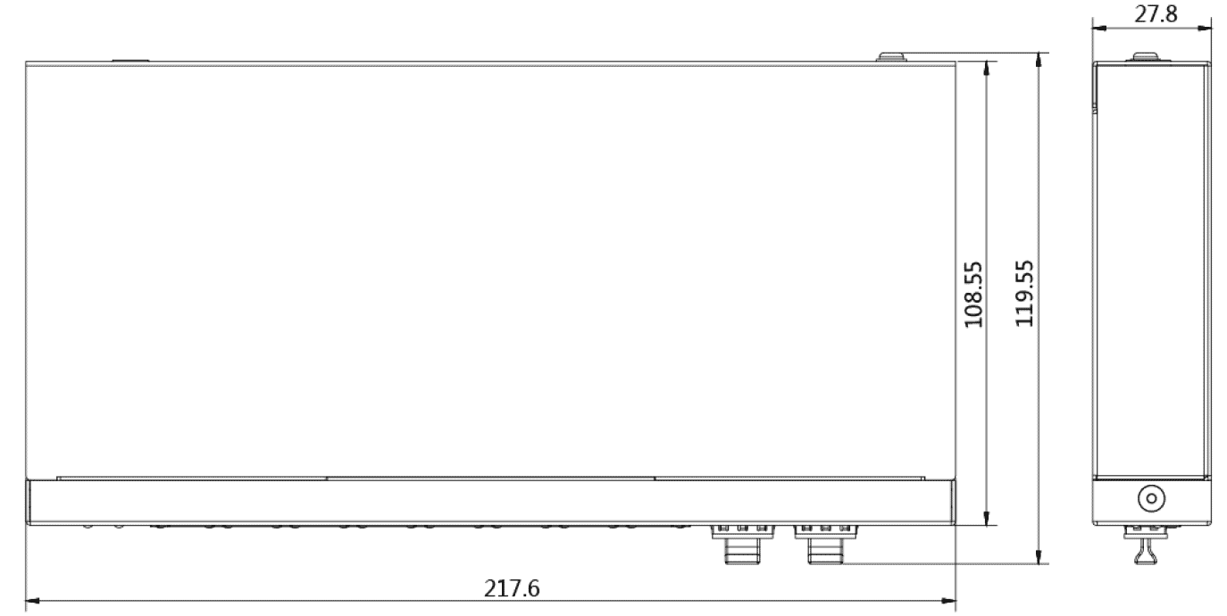 Hikvision DS-3E1510P-SI 8-Port Gigabit Managed PoE 802.3at Switch (Max 110W)
