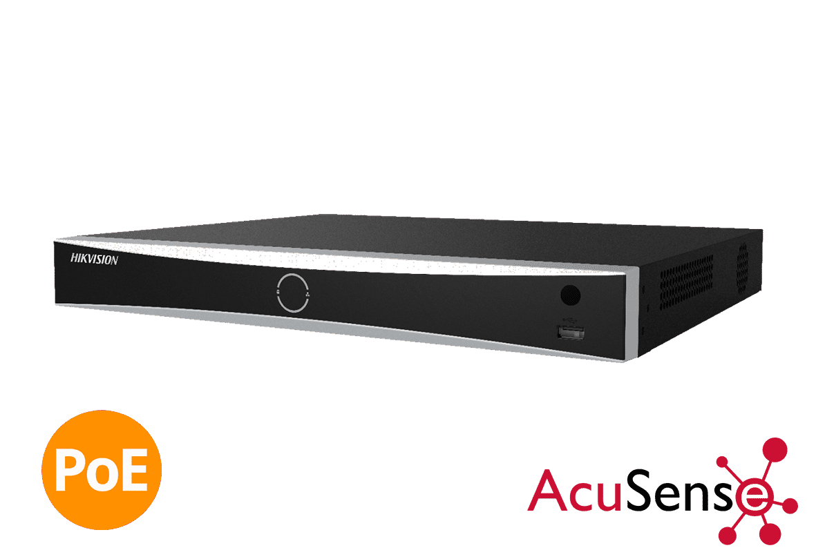 Hikvision DS-7616NXI-K2/16P 16-Channel 12MP IP Smart NVR 160 Mbps 16 x PoE+ 200W