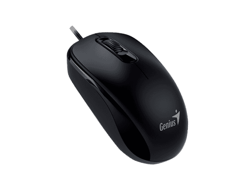 Genius DX-110 Wired USB Optical Mouse 1000 DPI Black Plug-and-play