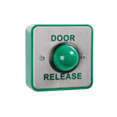 RGL Large Green Stainless Steel Door Release Mushroom Button RGL Large Green Stainless Steel Door Release Mushroom Button