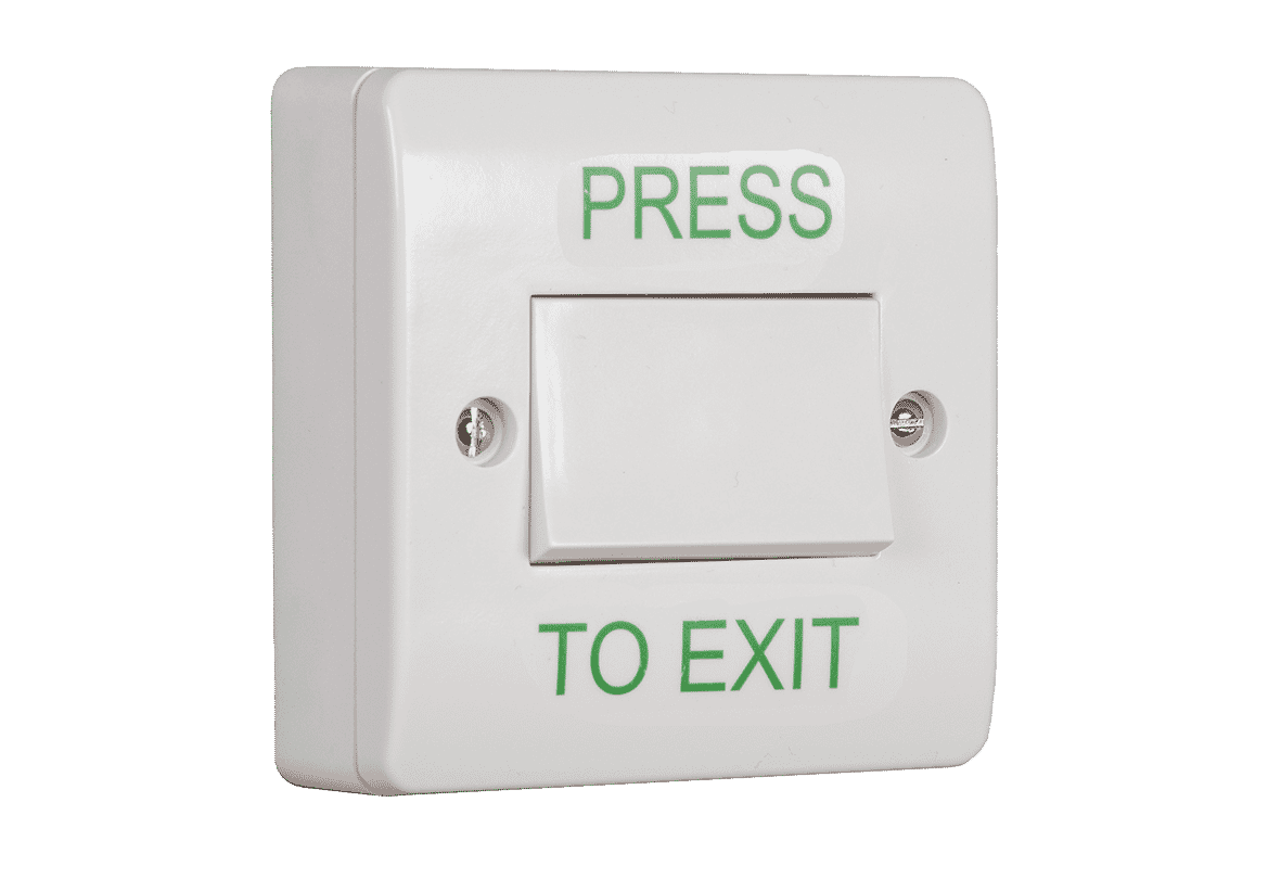 RGL EBWLS/DR Large Antibacterial Light Switch Style Door-Release Button
