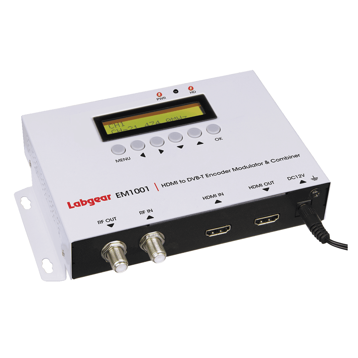 Decoder Modulator Labgear HDMI-to-DVB-T RF 1-Way Encoder Modulator 1080P HD