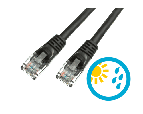 Cat5e PE UTP Outdoor External RJ45 Patch Cable