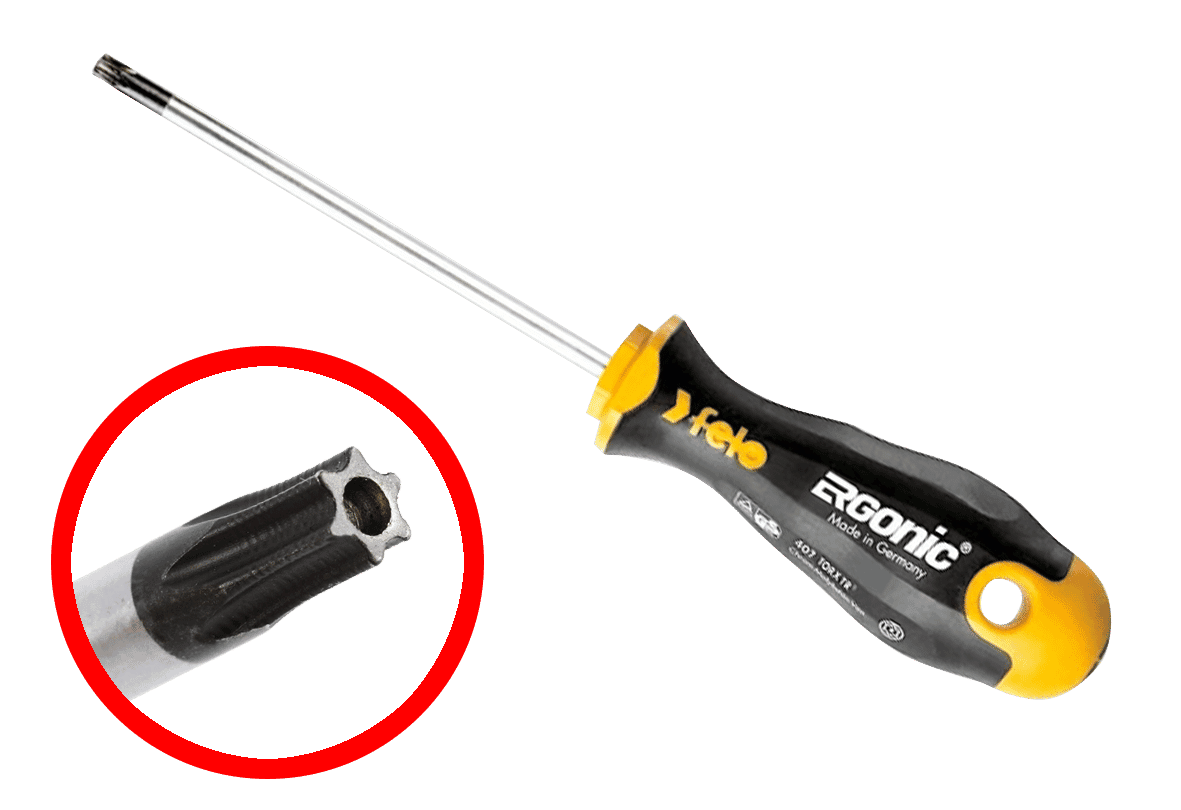 Felo Ergonic Torx Plus Tamperproof Screwdriver with 3C-handle 100mm