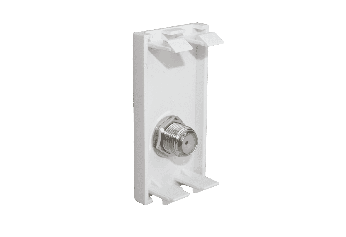 TV or Satellite F-Plug Socket Euro Module