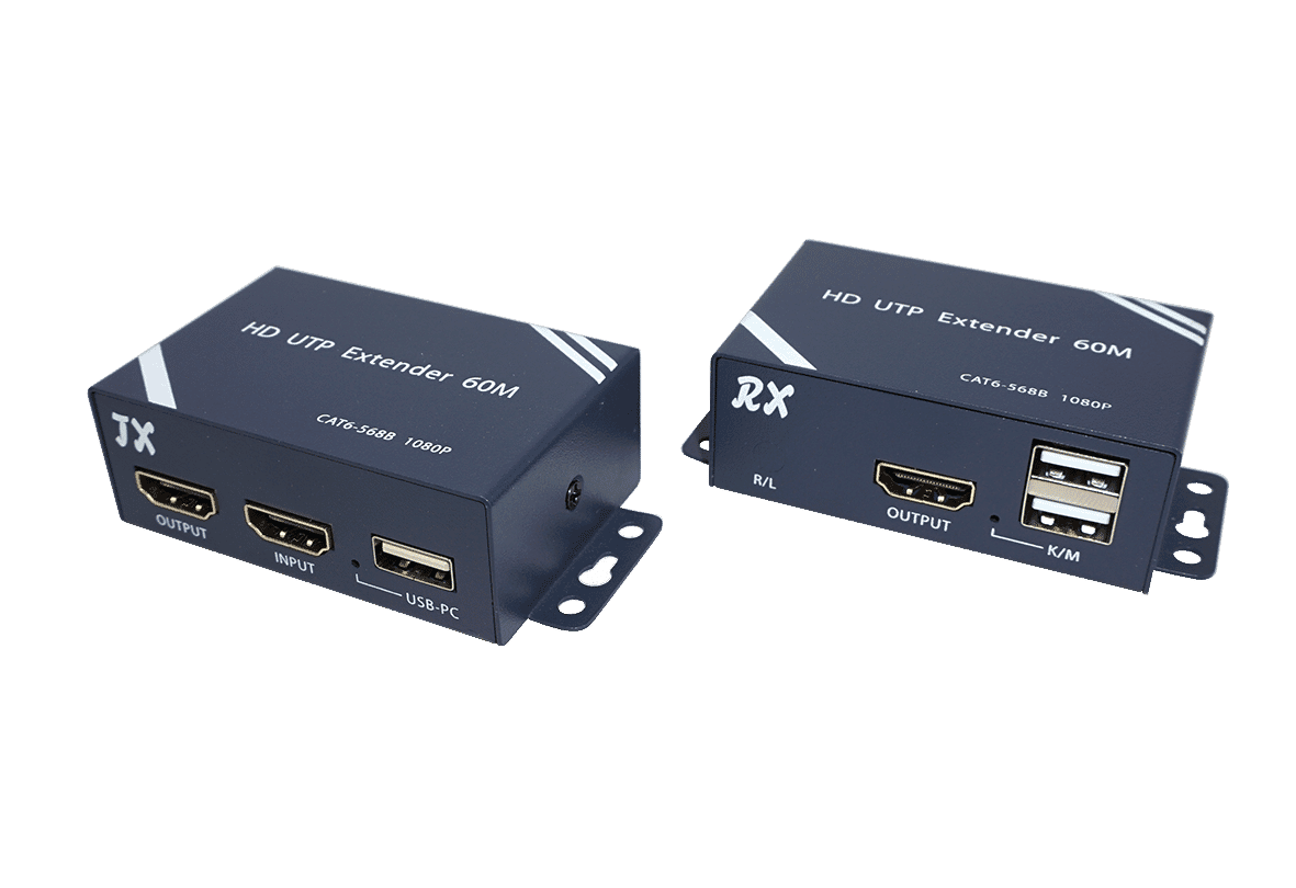 Haydon HAY-KVM60 HDMI and USB Extender Over Cat 5e/6
