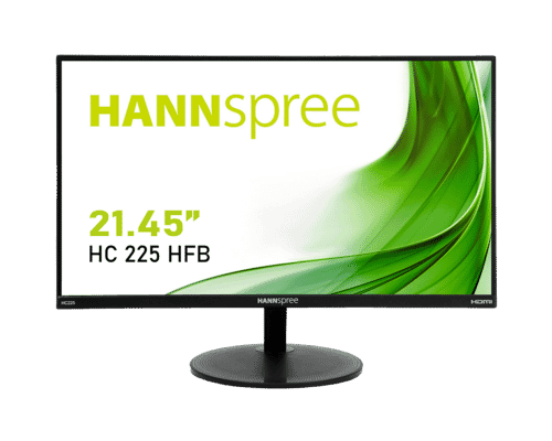 Hannspree HC225HFB 21.5-Inch Full HD 16:9 TFT Monitor HDMI VGA Speakers VESA