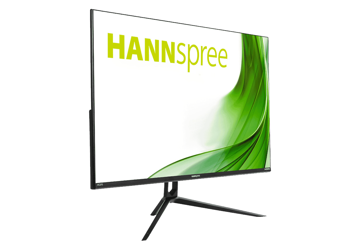 Hannspree HC270HPB 27-Inch 1920x1080 HD TFT Monitor HDMI VGA Speakers VESA