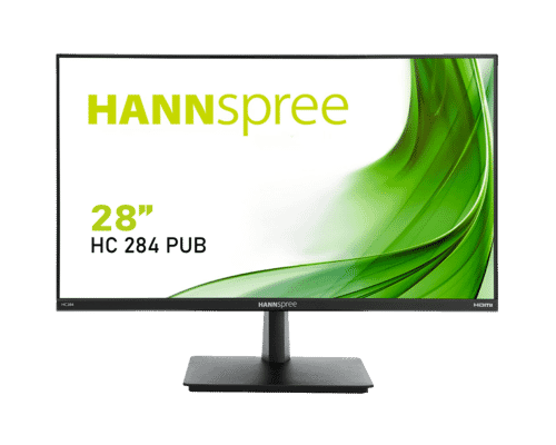 Hannspree HC284PUB 28-Inch 3840x2160 4K UHD TFT Monitor HDMI DP Speakers VESA