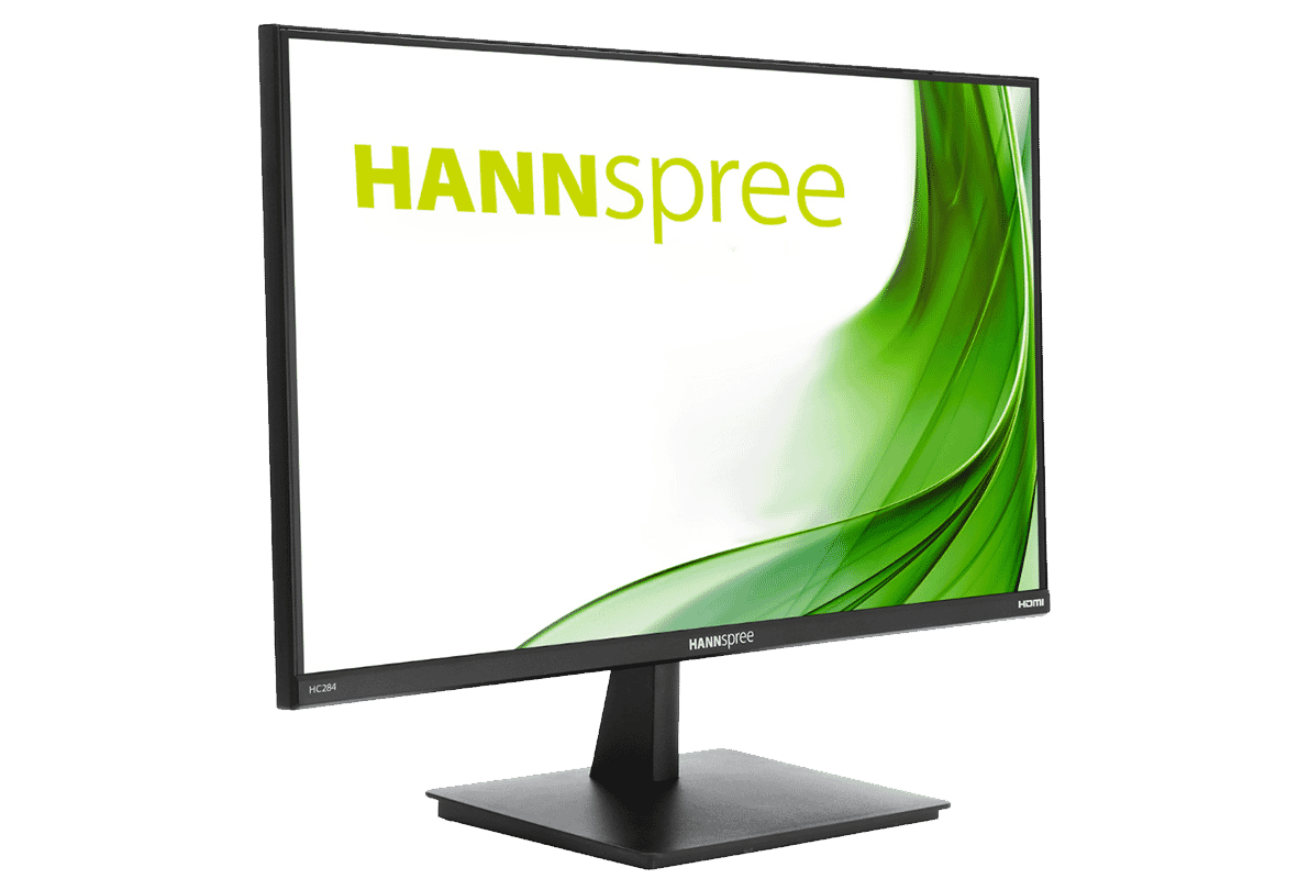 Hannspree HC284PUB 28-Inch 3840x2160 4K UHD TFT Monitor HDMI DP Speakers VESA