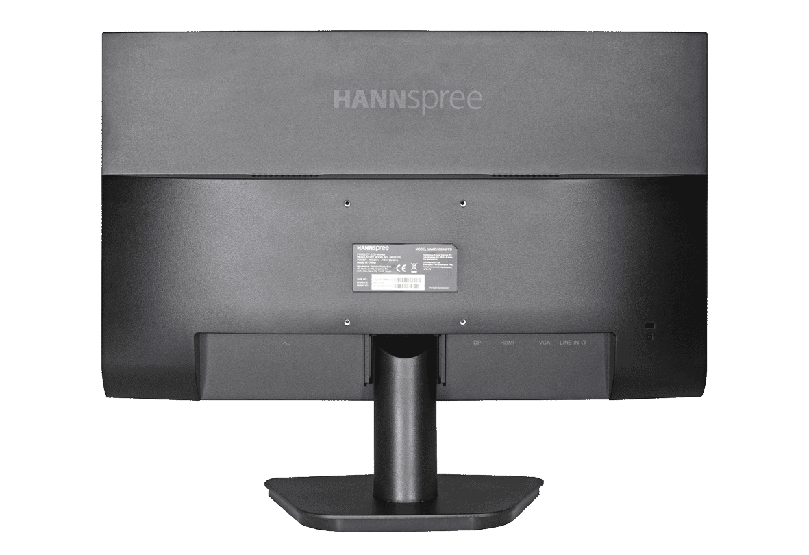 Hannspree HS248PPB 23.8Inch 1920x1080 HD TFT Monitor HDMI VGA Speakers