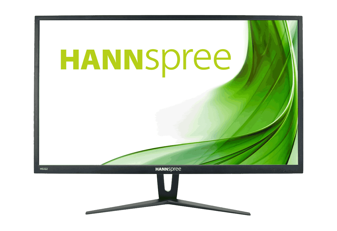 Hannspree HS322UPB 31.5Inch 2560x1440 WQHD TFT Monitor HDMI VGA