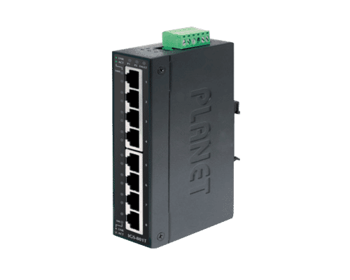 Planet IGS-801T Industrial 8 Port Gigabit Switch