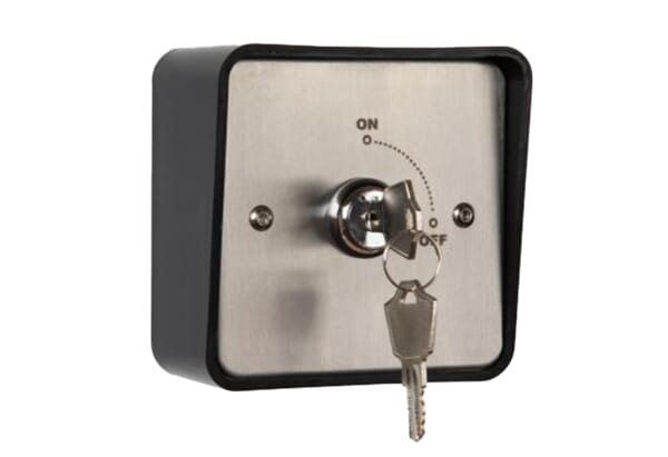 RGL KS-3 Stainless Steel On-Off-Auto Key Switch Latching IP64