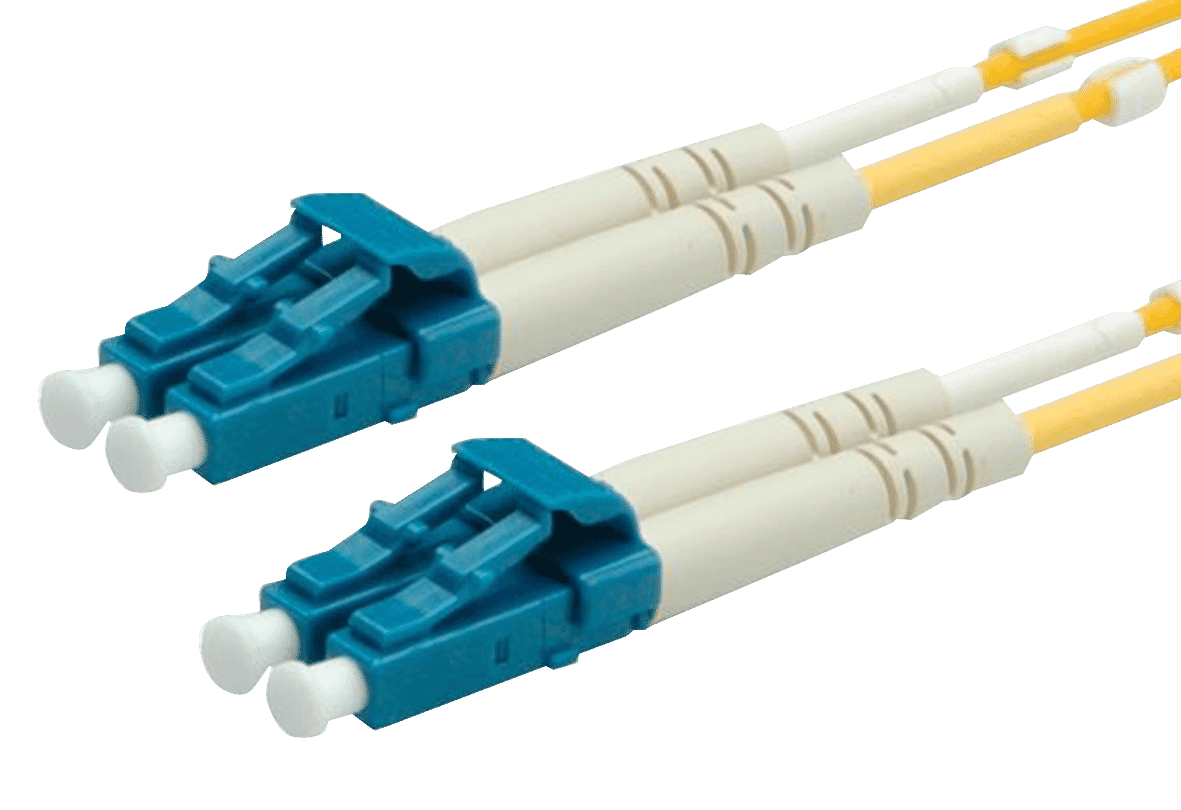 LSOH Fibre Optic patch cable for OS2 single mode 9/125 µm LC-LC