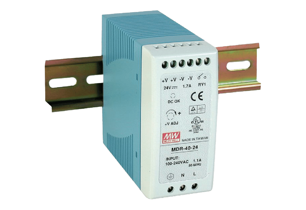 Mean Well 24v 2.5A 60W Din-Rail Power Supply