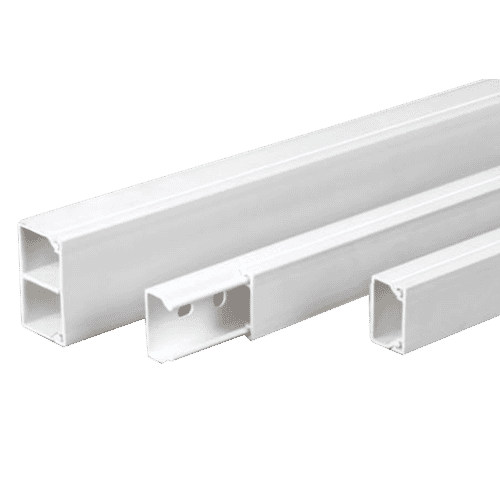 Univolt Trunking Mini Trunking Internal Angle White 16mm X 16mm