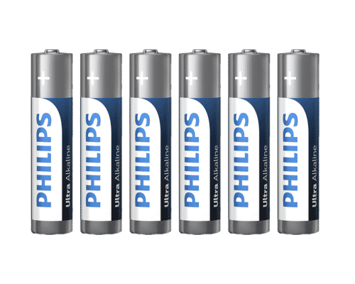 Philips AA Ultra Alkaline Batteries - Pack of 6