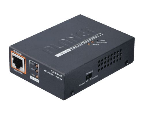 Planet POE-171A-95 Single Port Gigabit 802.3bt 95W PoE Injector