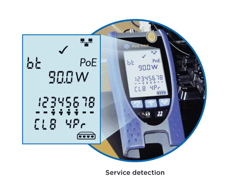 TREND Networks PoE Pro Cloud Connected Data Cable PoE Verifier Bluetooth