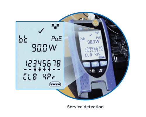 TREND Networks PoE Pro Cloud Connected Data Cable PoE Verifier Bluetooth