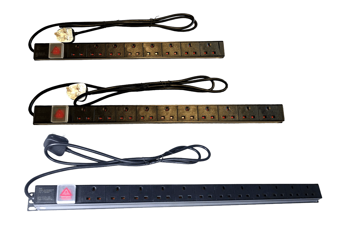 UK Socket / UK Plug PDU Vertical