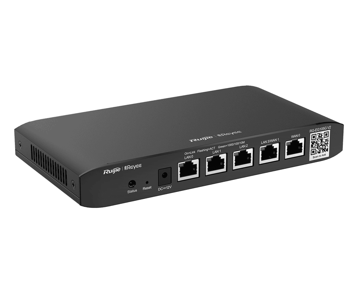 Ruijie RG-EG105G V2 Reyee Cloud Managed Gigabit Load-Balancing Wired ...