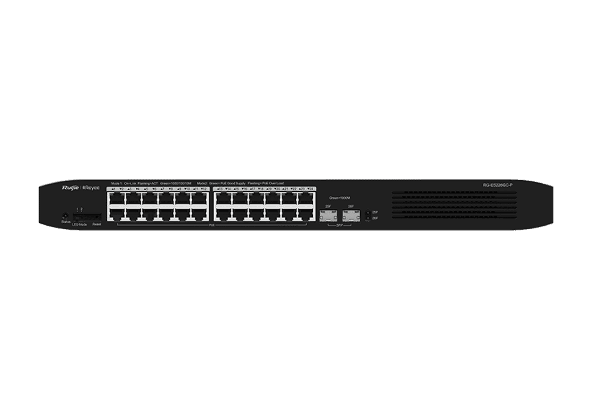 Ruijie RG-ES226GC-P Reyee 26-Port Gigabit Smart Cloud Mananged