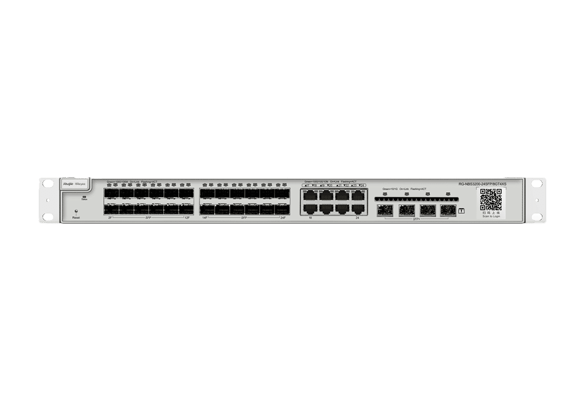 Ruijie RG-NBS3200-24SFP/8GT4XS Reyee 24-Port SFP Gigabit L2 Switch 8-Combo RJ45