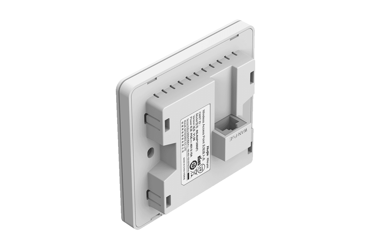 Ruijie RG-RAP1200(F) Reyee 802.11ac 1267Mbps Wi-Fi Wall-mounted Access Point