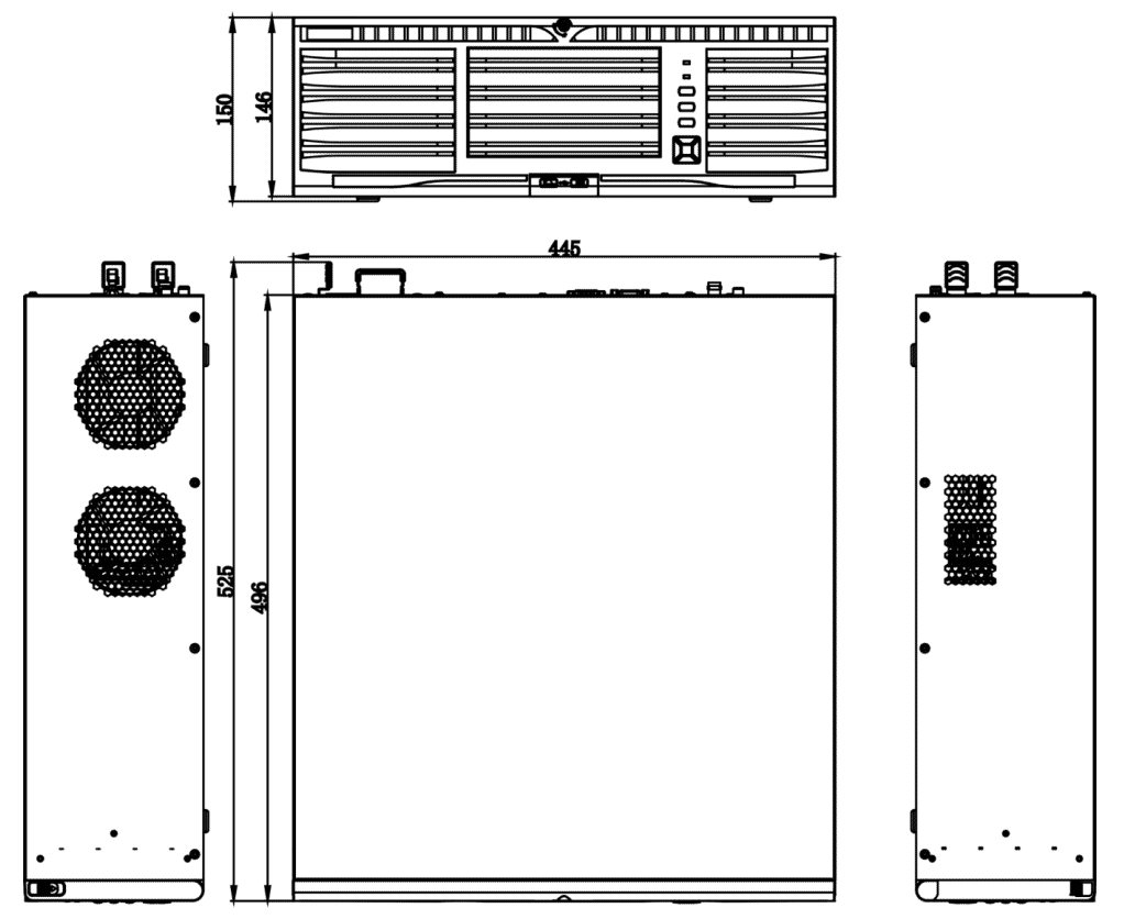 Hikvision DS-96128NI-M16/R 128-Ch 32MP NVR 16xSATA RAID 8K-HDMI 400Mbps