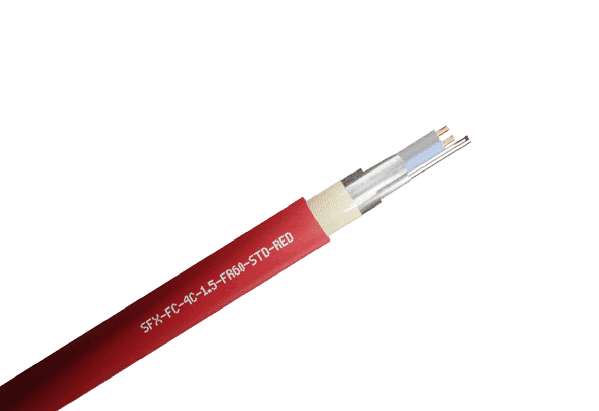 SFX FLAME-FLEX 60 LPCB Approved 1.5mm Fire Alarm Cable 100m